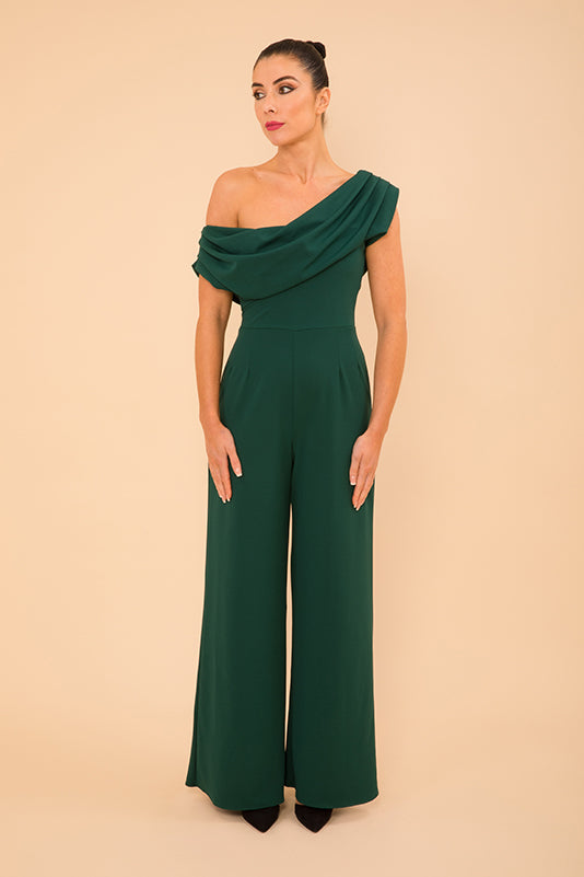 Venice jumpsuit in forest green