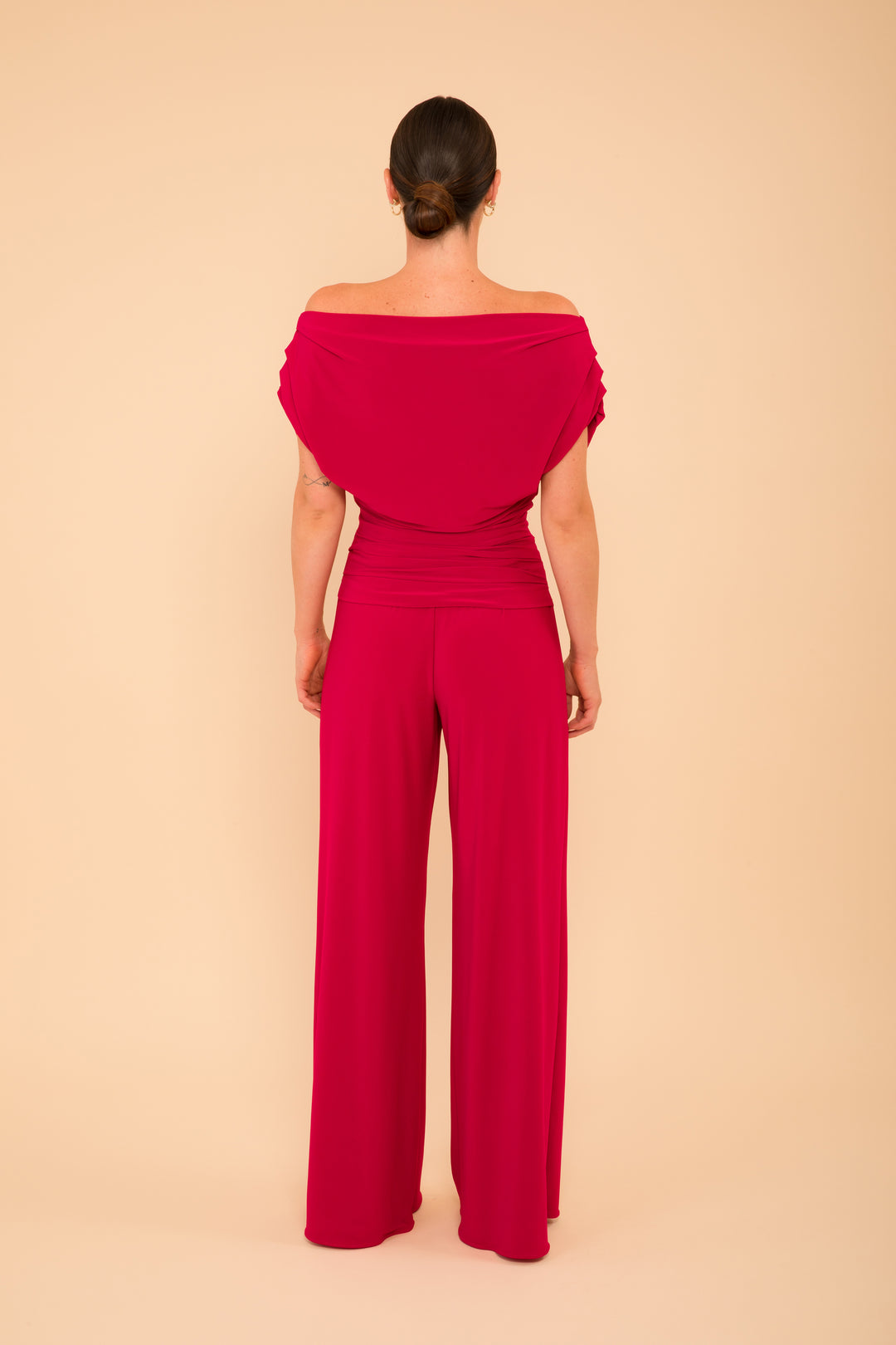 ATOM LABEL carbon jumpsuit in magenta – Atom Label