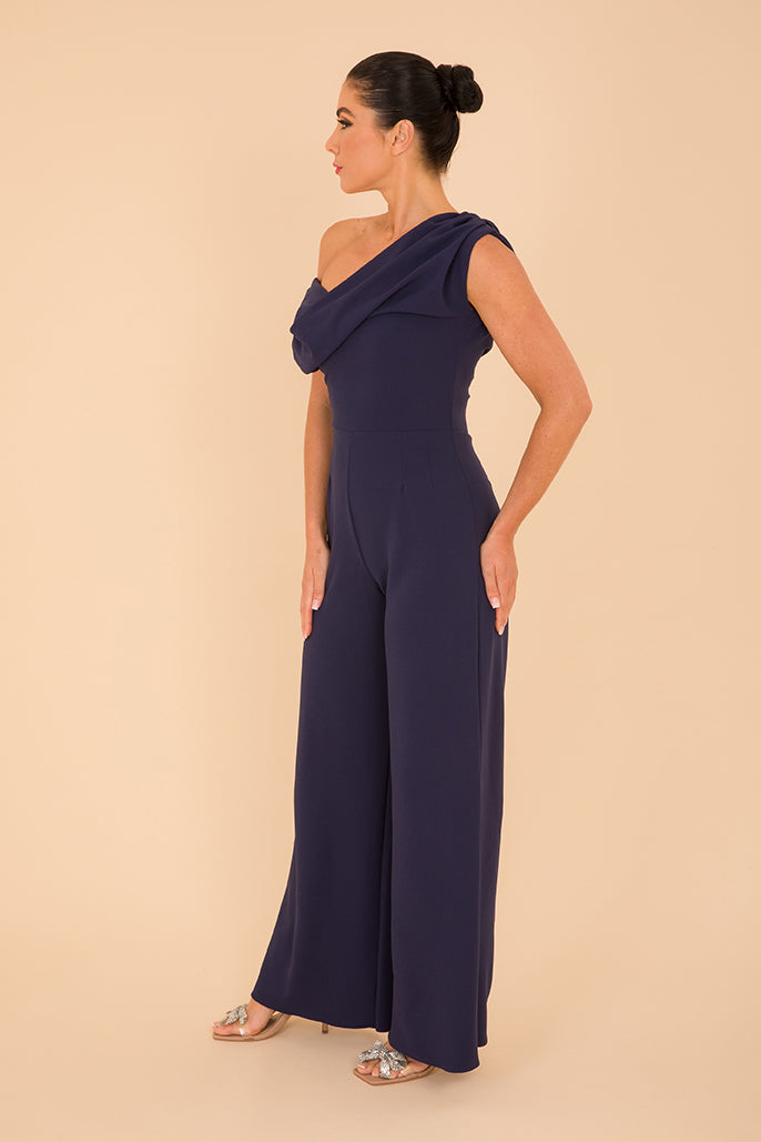 ATOM LABEL venice jumpsuit in navy