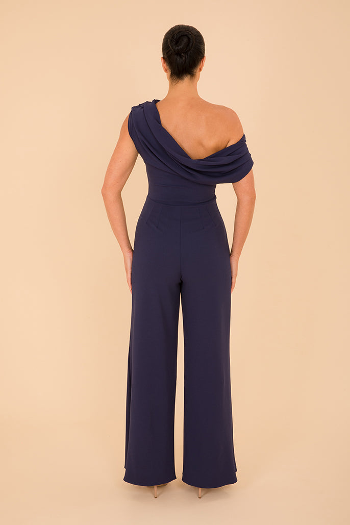 ATOM LABEL venice jumpsuit in navy