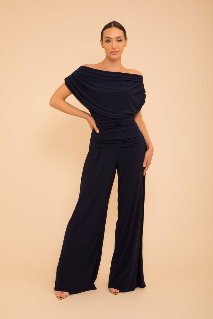 Carbon jumpsuit in navy