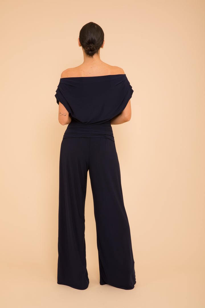 Carbon jumpsuit in navy