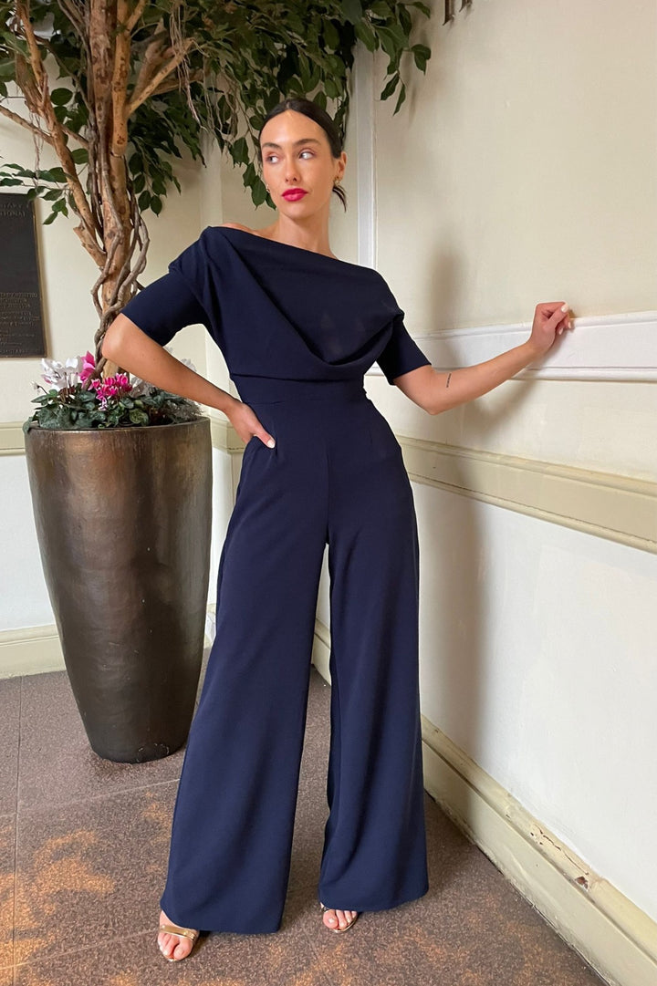 Lima jumpsuit in navy